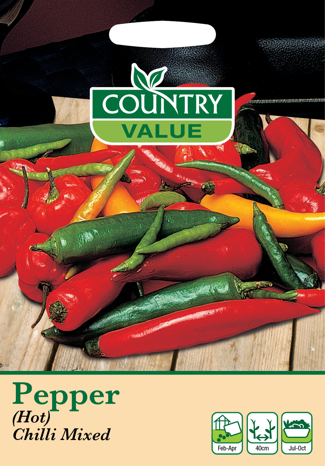 Chilli Pepper Mixed 20 Seeds
