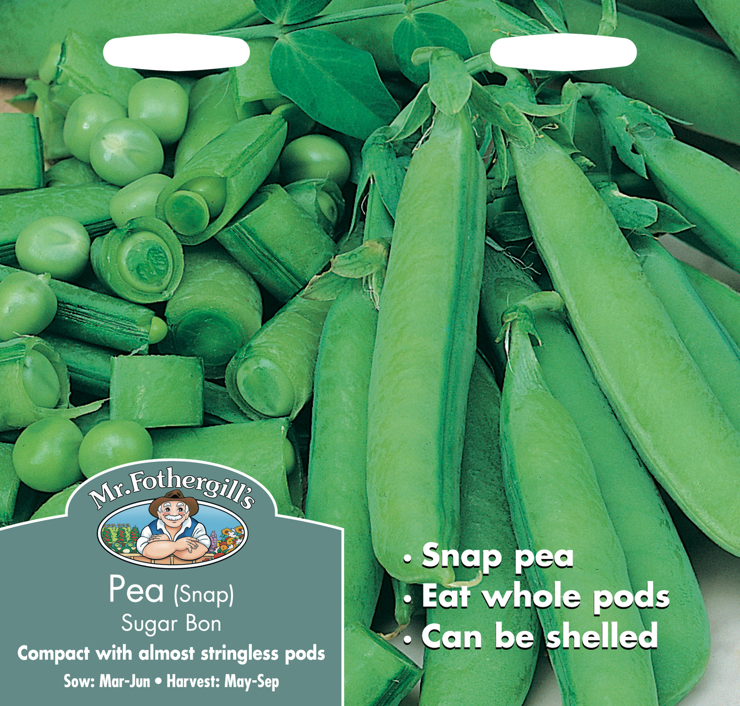 Pea (Snap) Sugar Bon 250 seeds