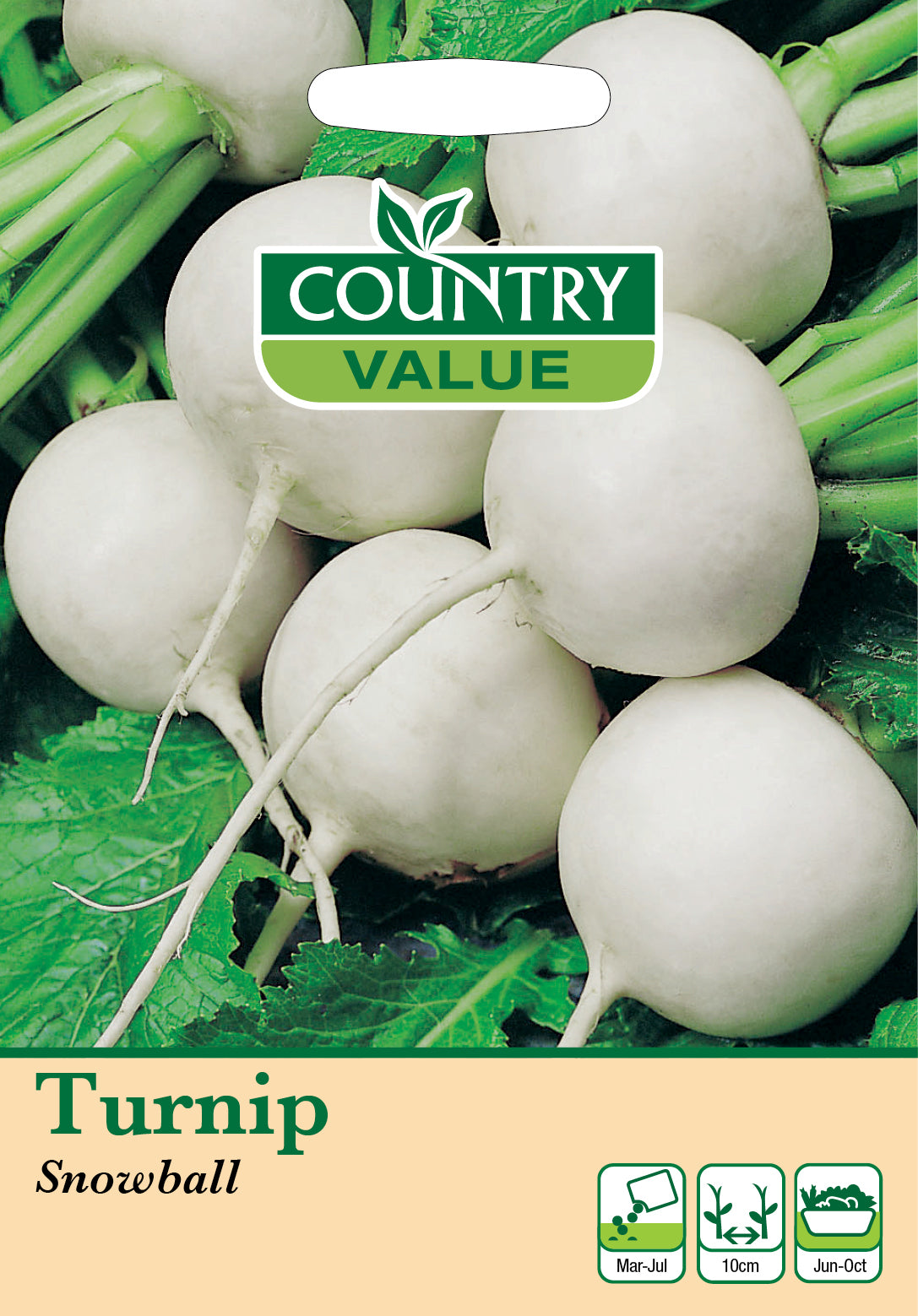 Turnip Snowball 1000 Seeds
