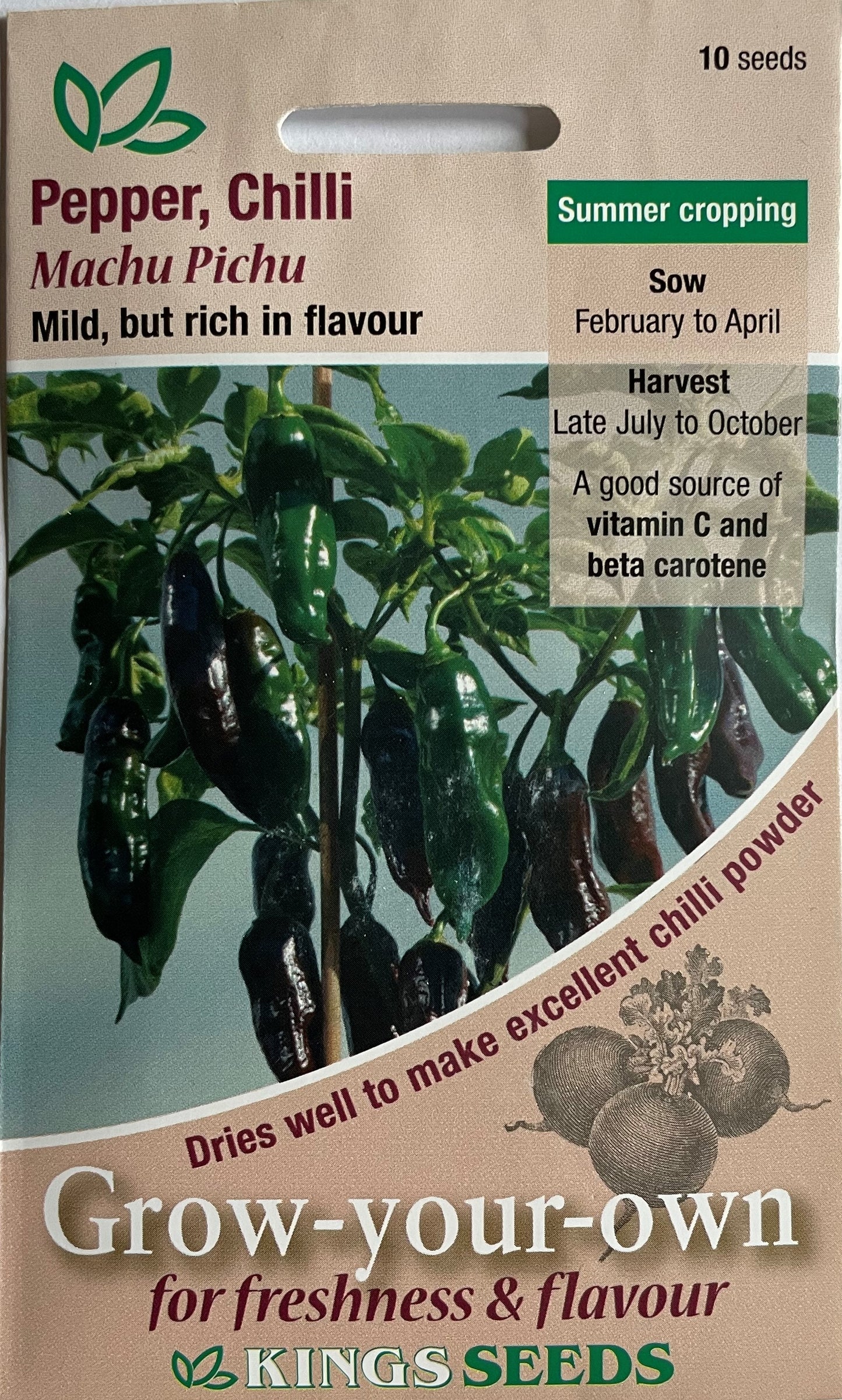 Chilli Pepper Machu Pichu 10 Seeds