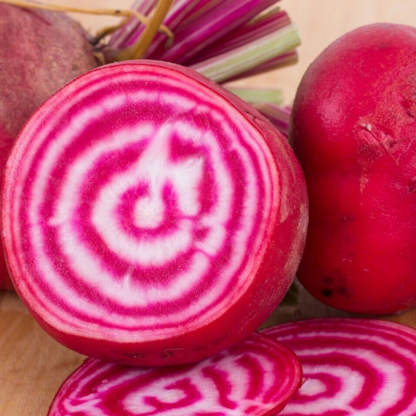 Beetroot Chioggia Seeds x 200 Seeds - Red and White Ringed Beetroot Seeds