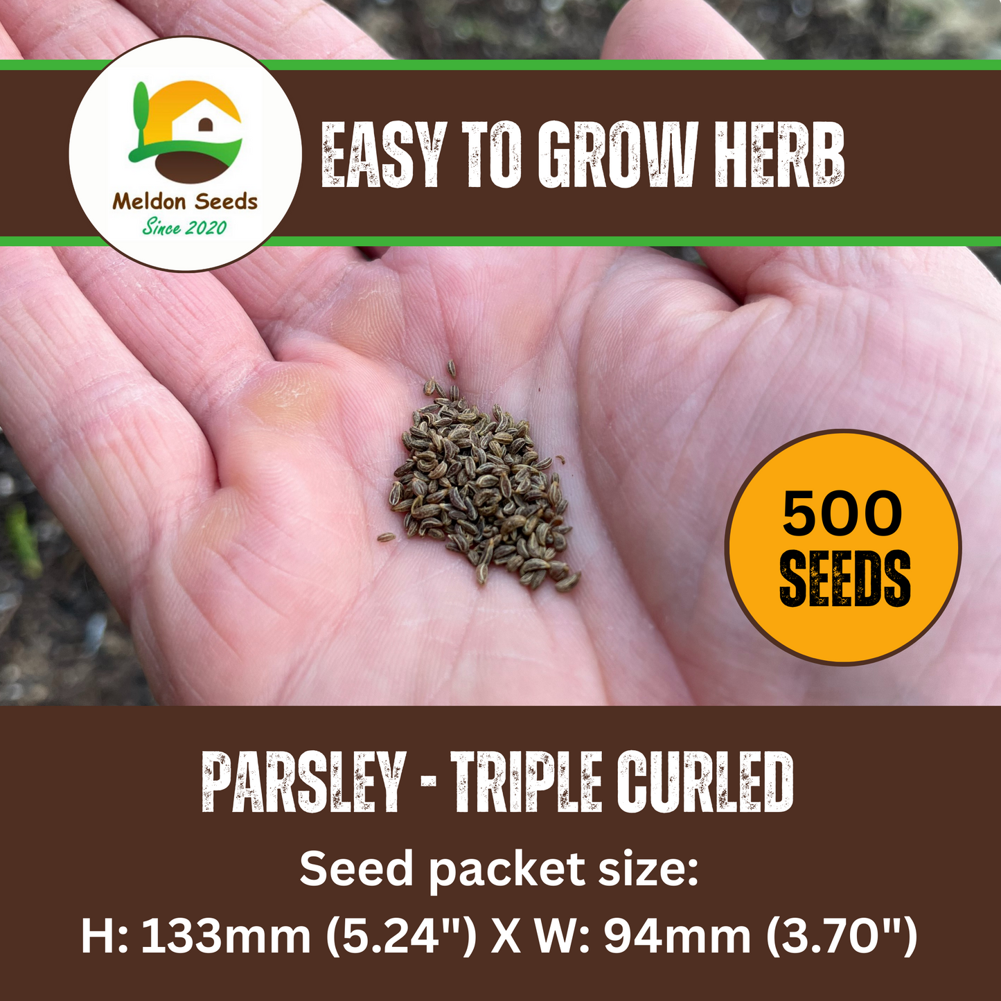 Parsley Triple Curled 500 Seeds