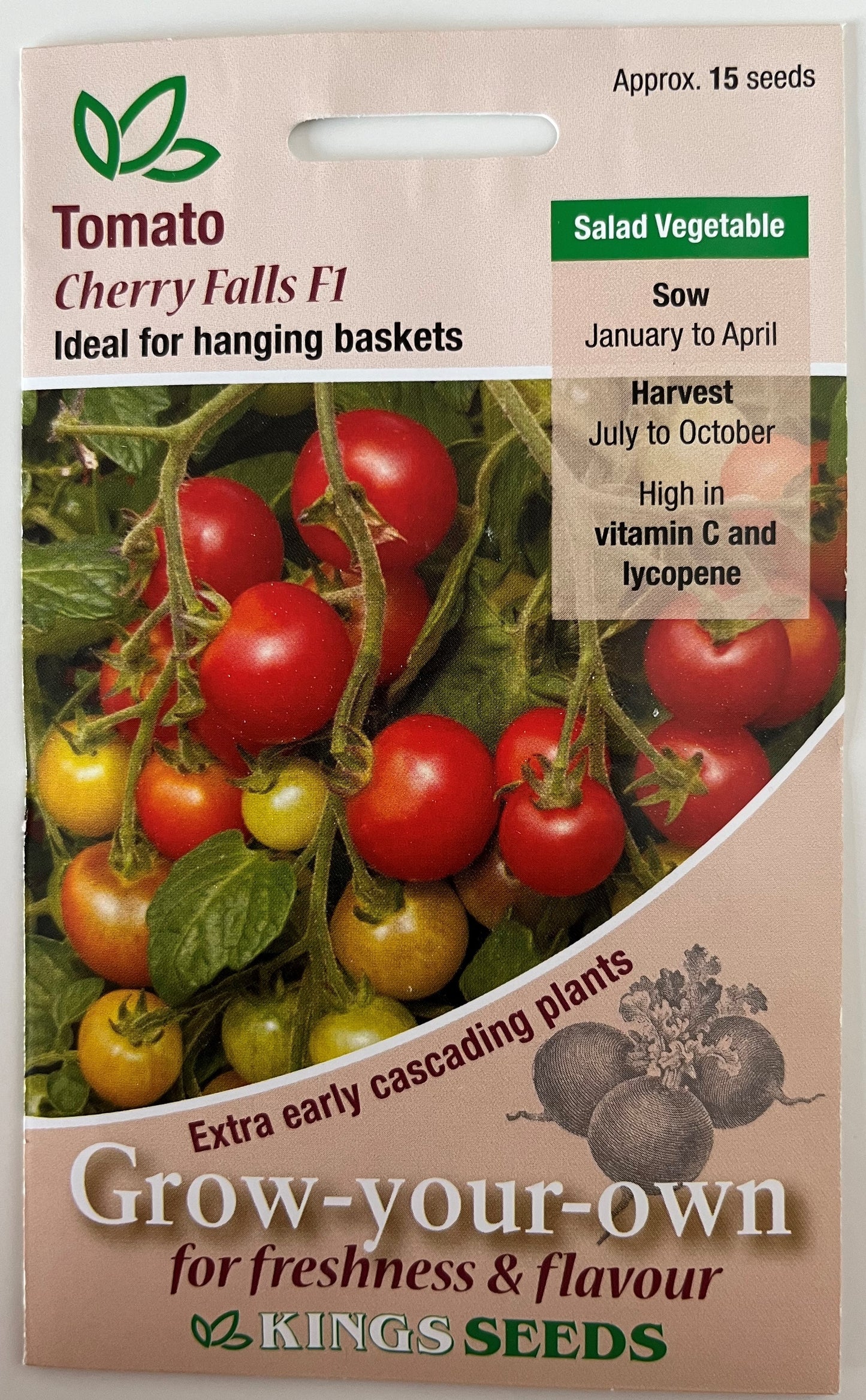Tomato Cherry Falls F1 15 Seeds