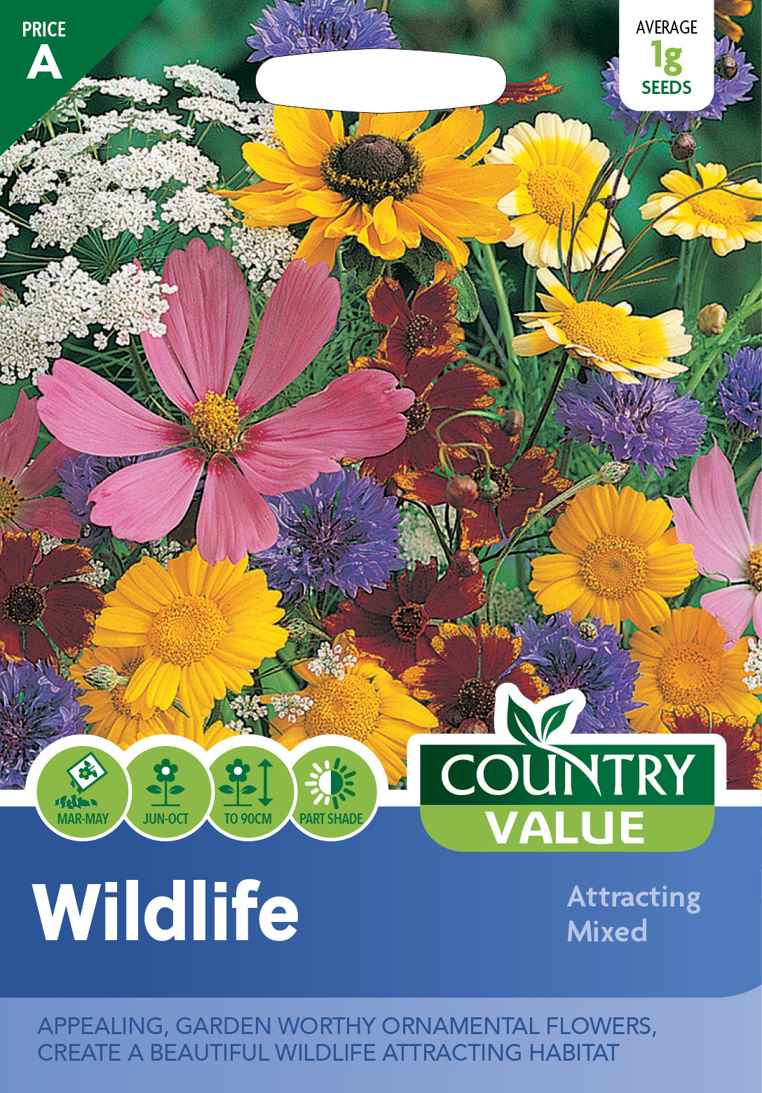 Wildlife Attracting Mixed 1g Seeds