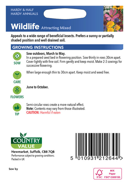 Wildlife Attracting Mixed 1g Seeds