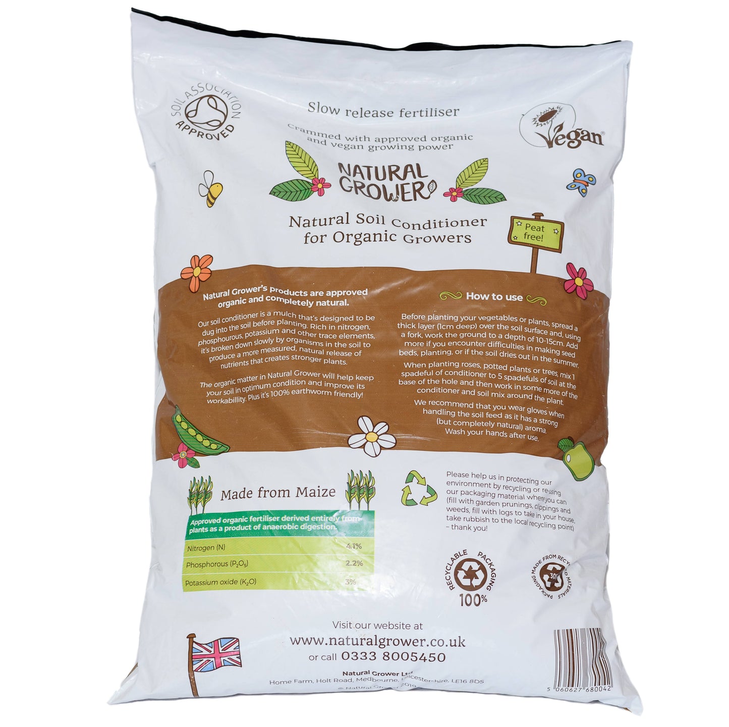 Natural Plant Feed 50L Bag