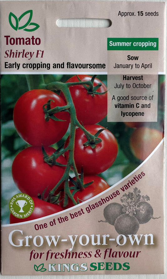 Tomato Shirley F1 15 Seeds