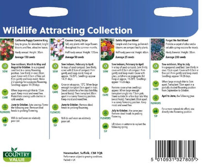 Wildlife Attracting Collection 425 Seeds